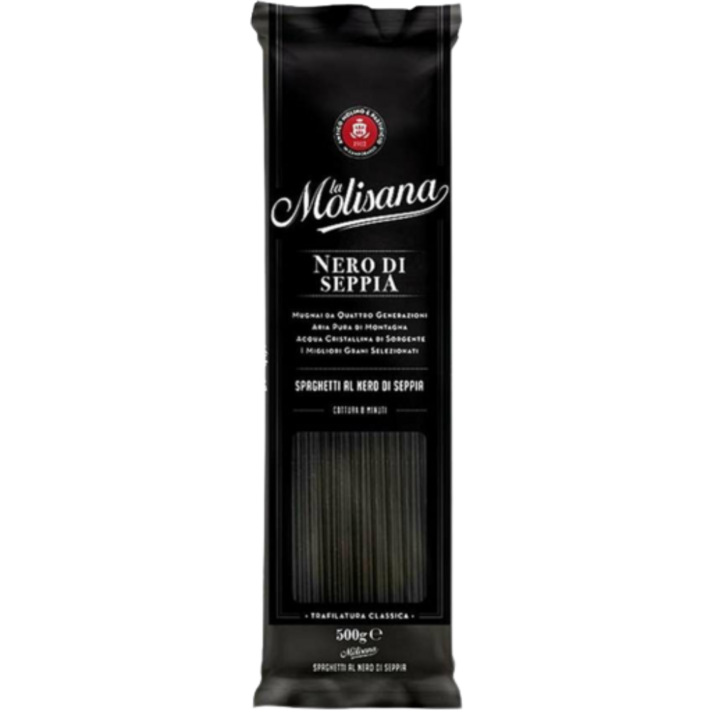 La Molisana Spaghetti al Nero di Seppia - Squid Ink Spaghetti 500g