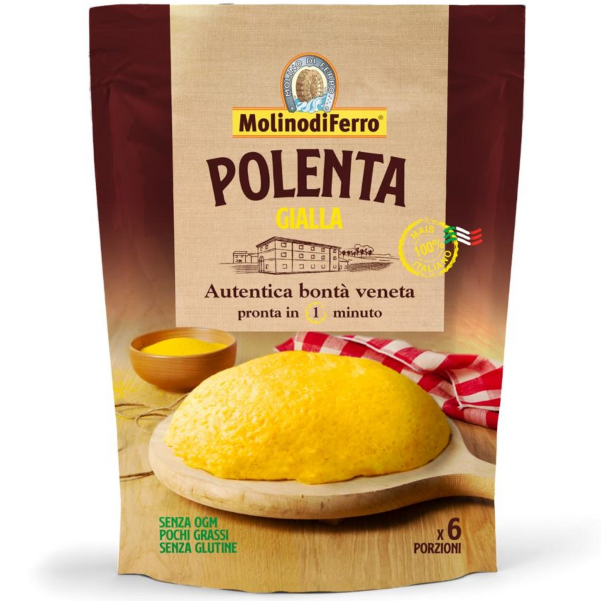 Molino di Ferro Instant 1 Minute Yellow Polenta 360g