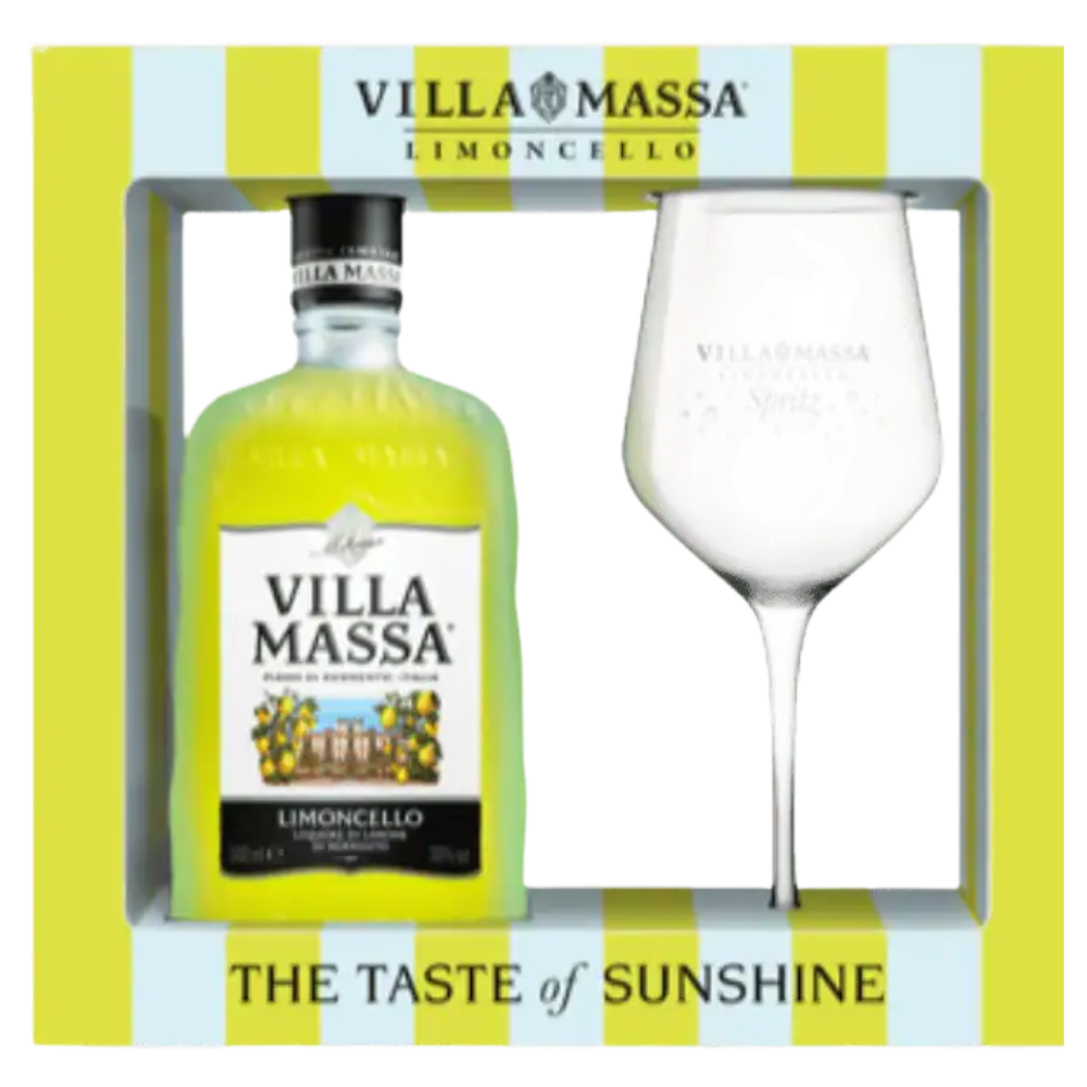 Villa Massa Taste of Sunshine 500mL limoncello gift pack
