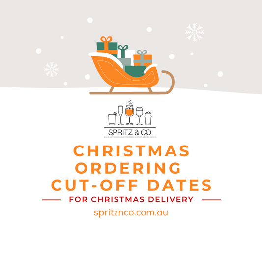 🎄 Christmas Delivery Cut-Off Dates – Spritz & Co 2025 🎄