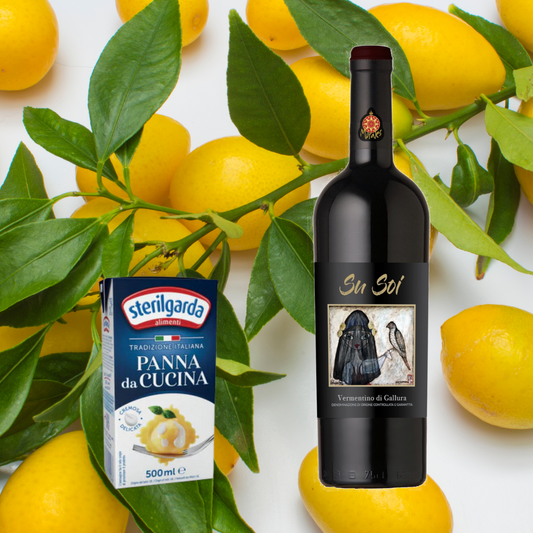 Savor the Mediterranean Delight: Chicken Lemon Scaloppine with Sardinian Vermentino