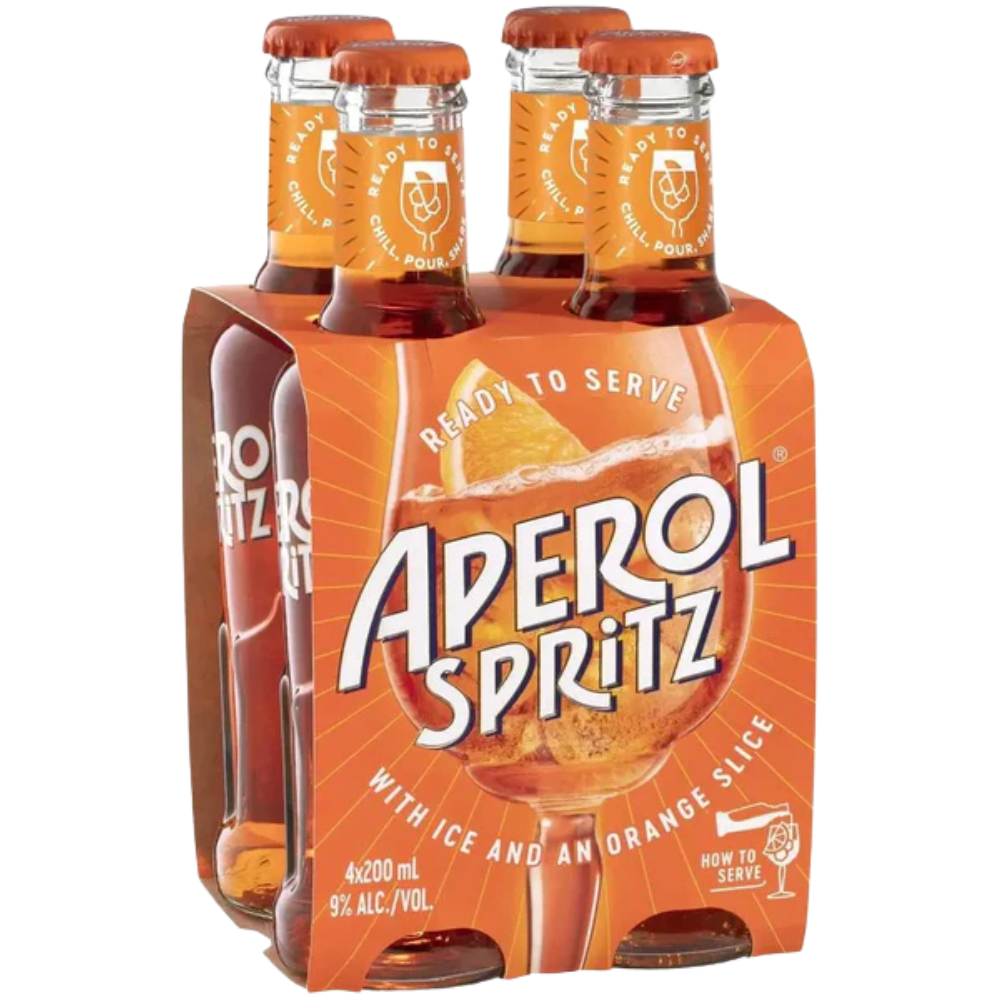 Aperol Spritz Ready to Drink 4x200mL