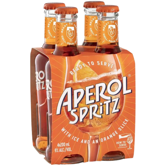Aperol Spritz Ready to Drink 4x200mL