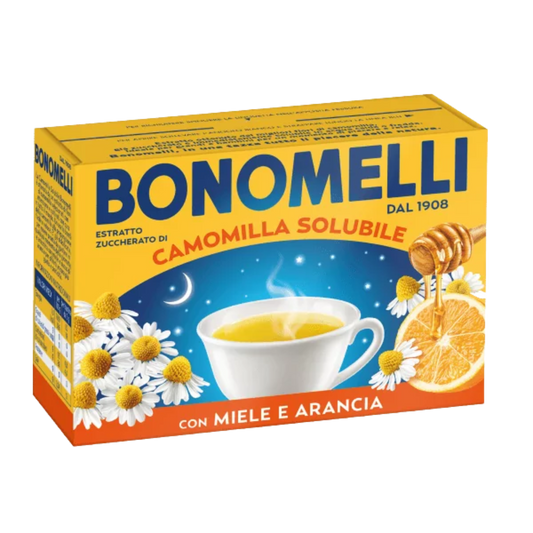 Bonomelli instant chamomile tea - Honey & Orange 16 packets 80g