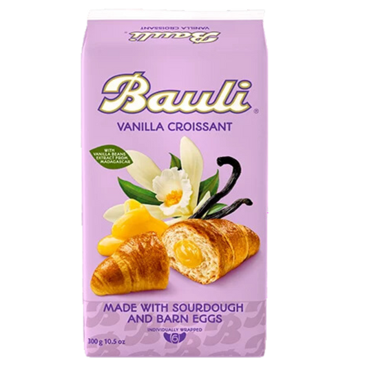 Bauli Vanilla Custard Croissants 6 Pack