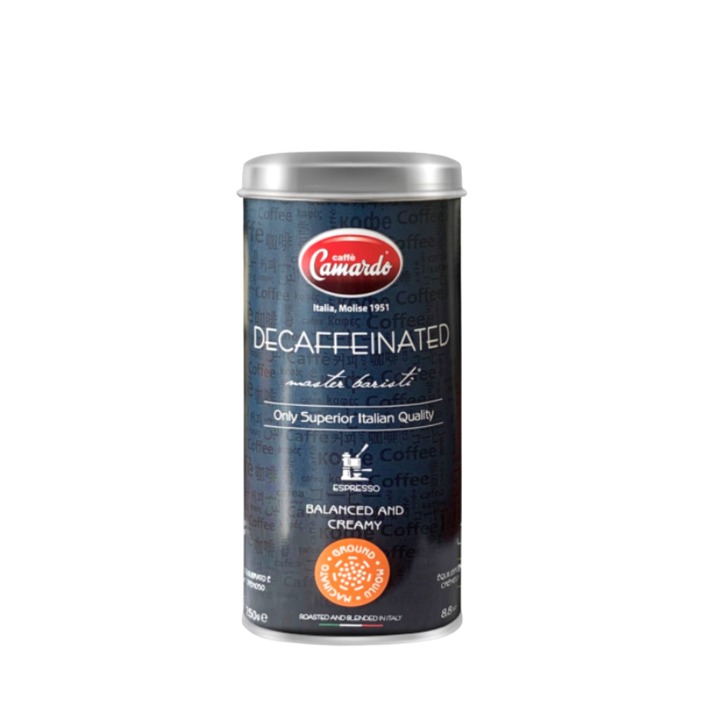 Caffè Camardo Decaf Ground Coffee 250g