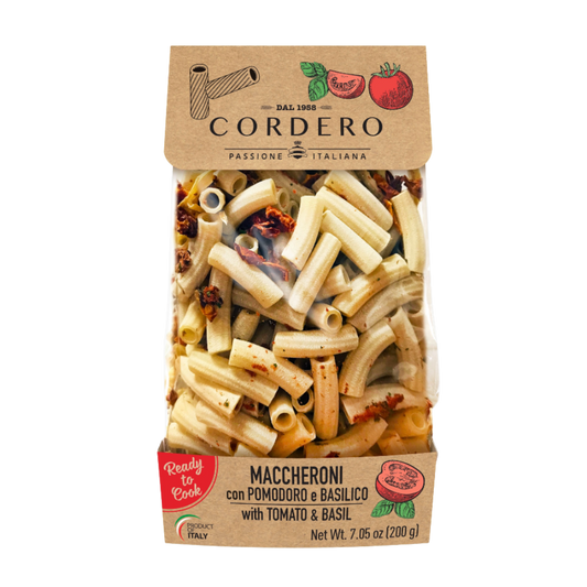 Cordero Maccheroni with Tomato & Basil 200g