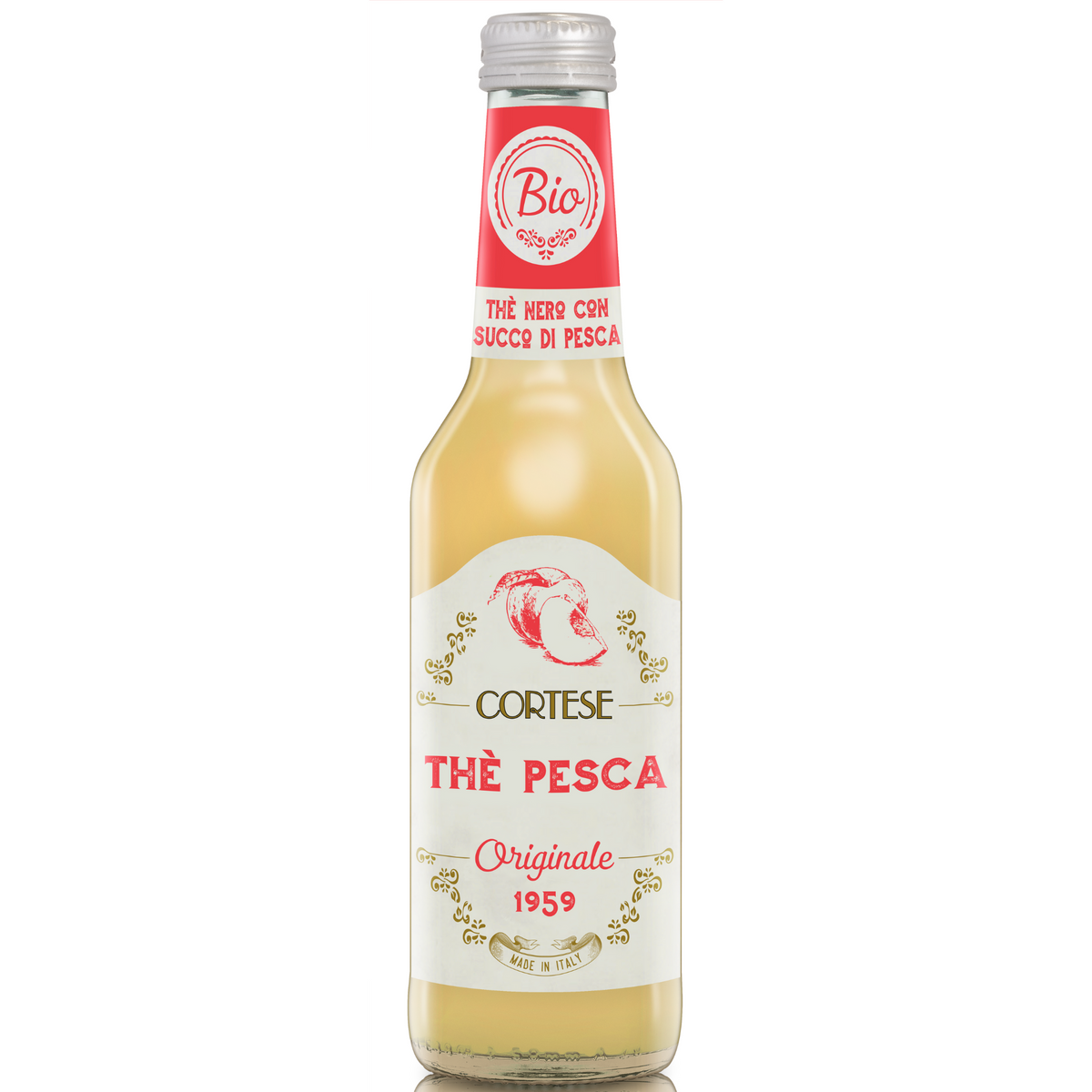 Cortese Thé Pesca - Peach Iced Tea Organic 275ml
