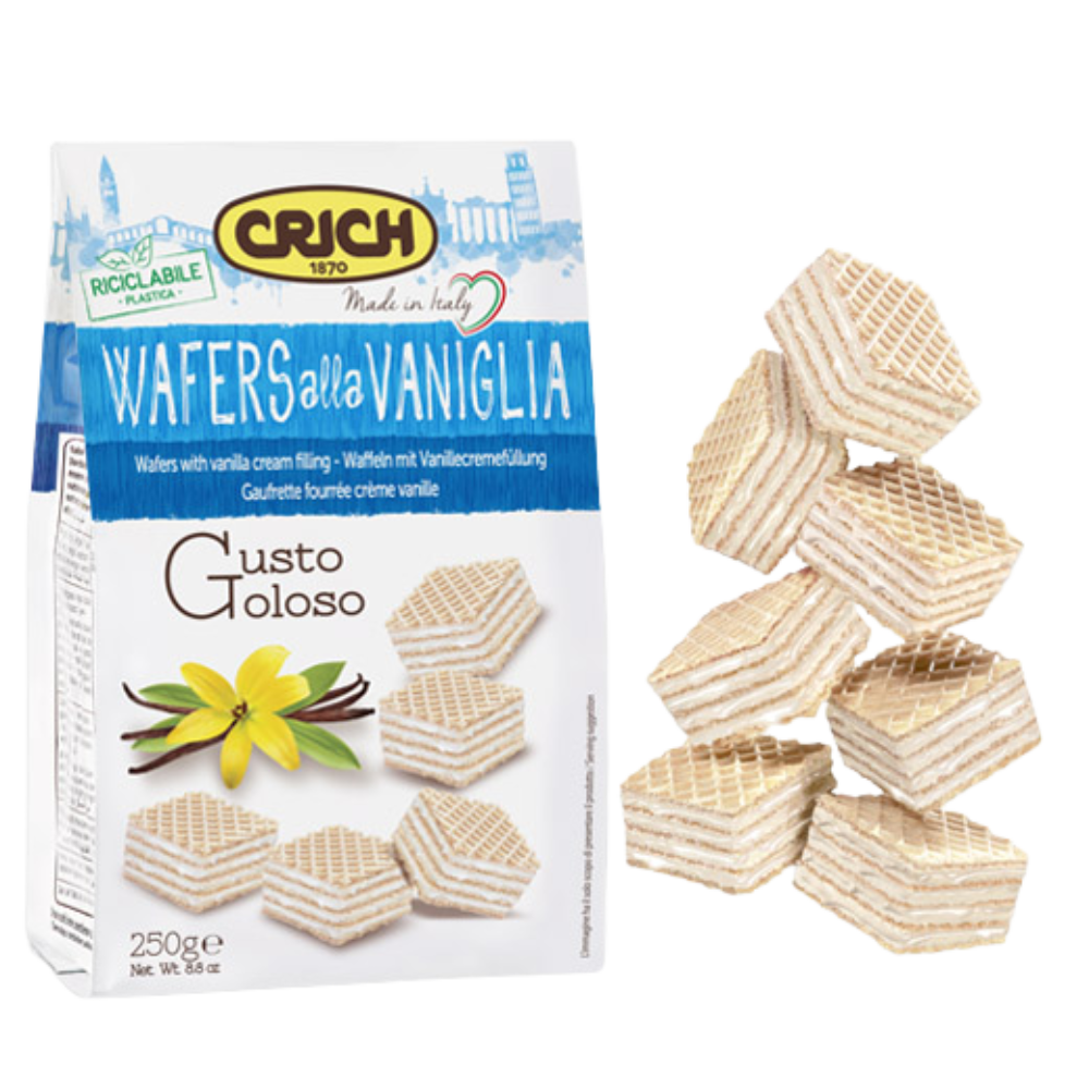 Crich Vanilla Wafers 250g