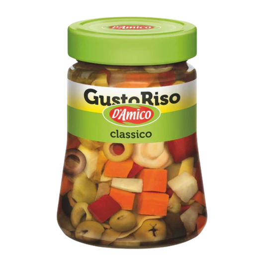 D’Amico Gustoriso Condiriso in Oil 290g Italian rice salad mix
