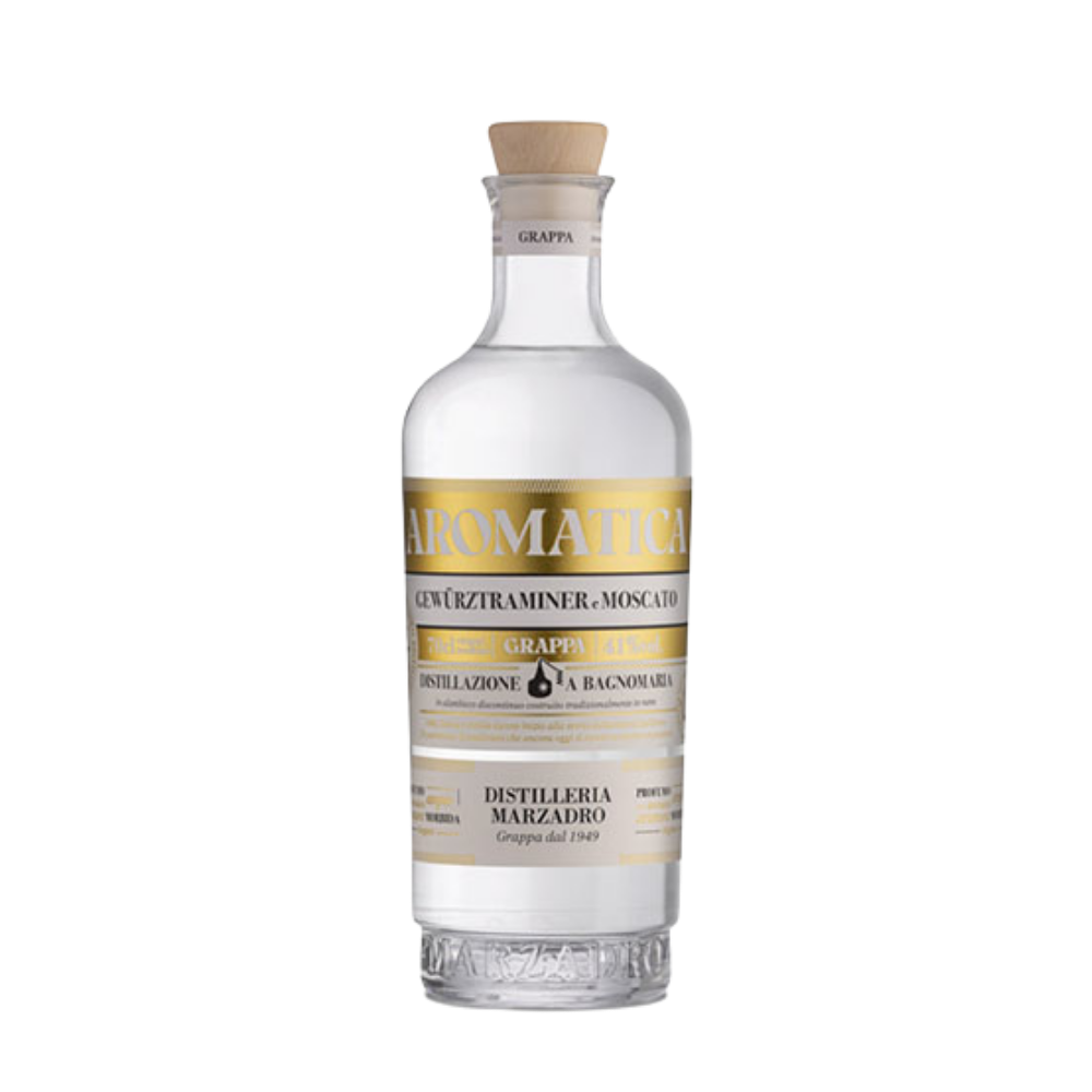 Distilleria Marzadro Grappa Aromatica Gewürztraminer & Moscato 700mL