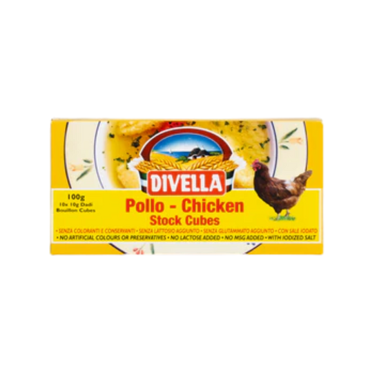 Divella Dado Pollo Chicken Stock Cubes 100g