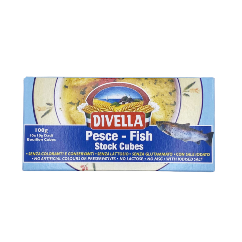 Divella Dado Pesce Fish Stock Cubes 100g