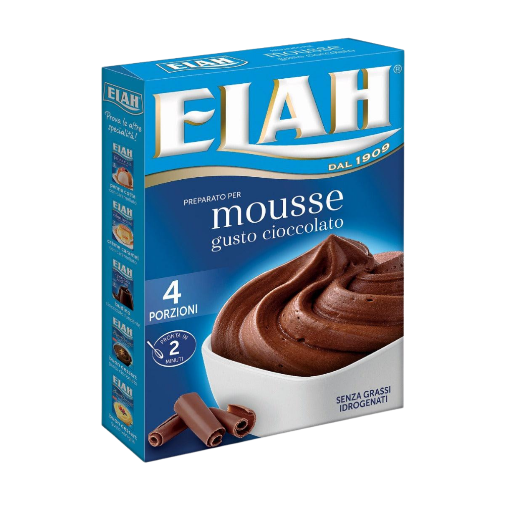 Elah Preparato per Mousse al Cioccolato - Chocolate Mousse 90g