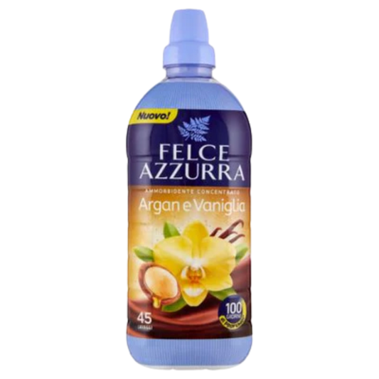 Felce Azzurra Argan & Vanilla Concentrated Fabric Softener 900mL (45 Washes)