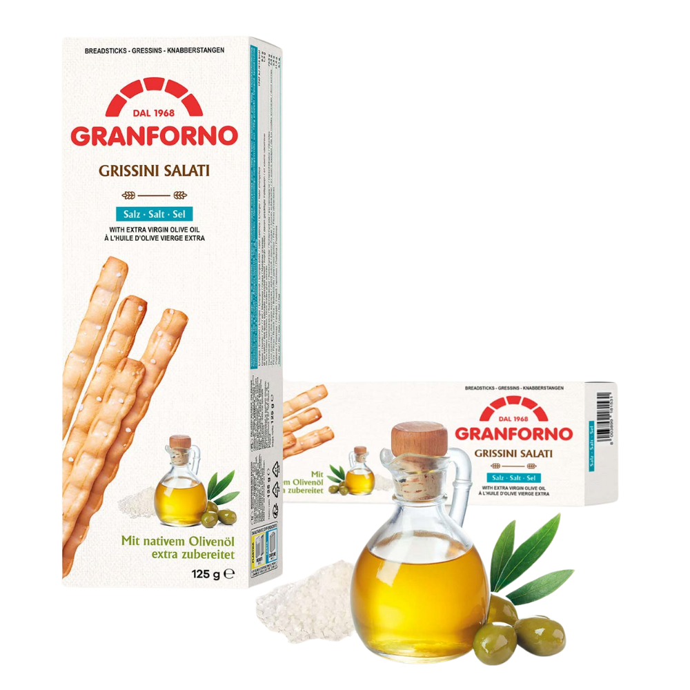 Granforno Grissini Salati (Sea Salt) 125g