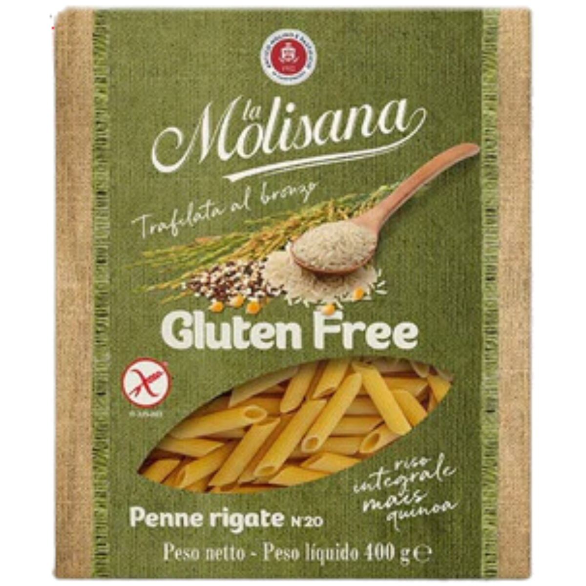 La Molisana Gluten Free Penne Rigate 400g