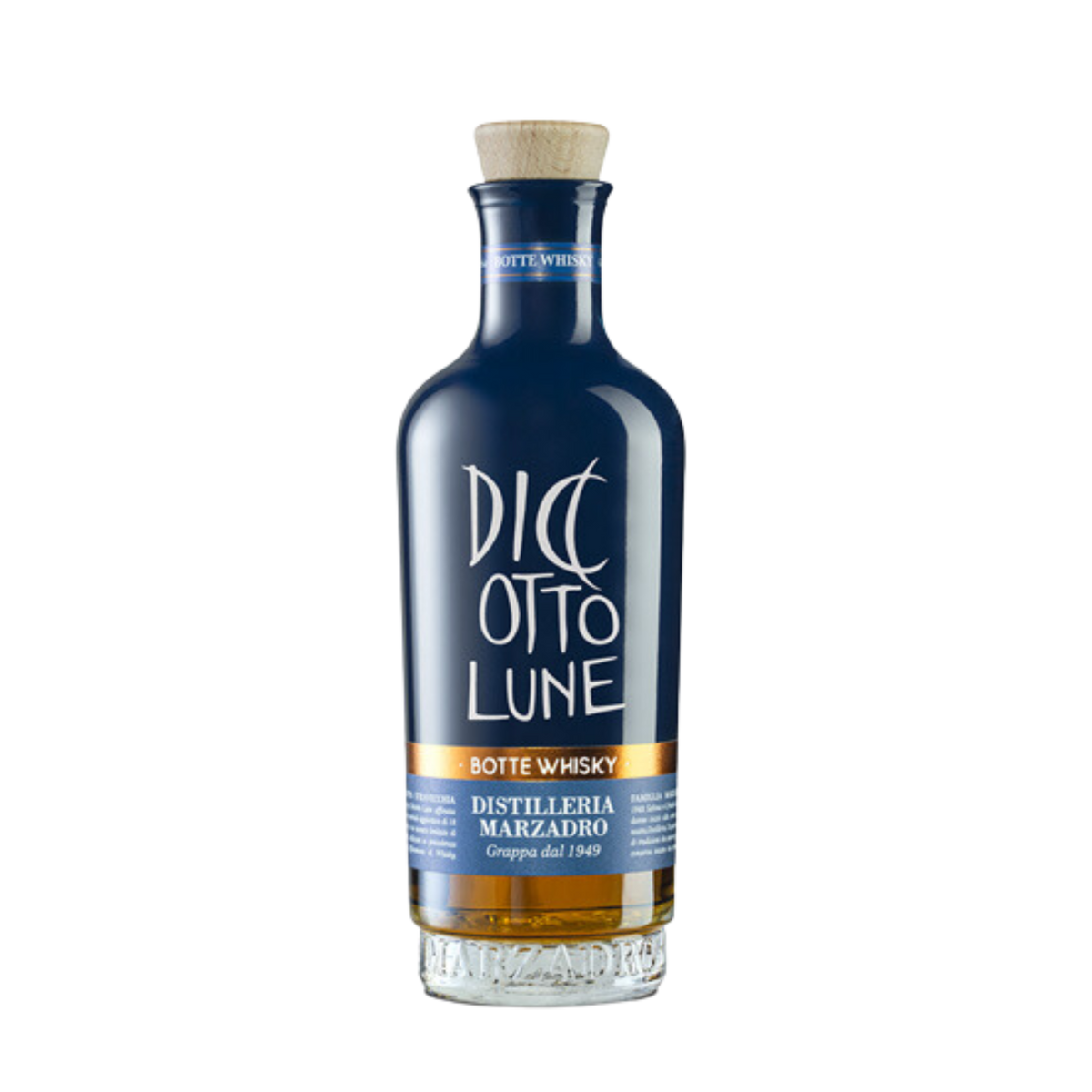 Distilleria Marzadro Diciotto Lune Grappa Riserva Botte Whisky 42% 500mL