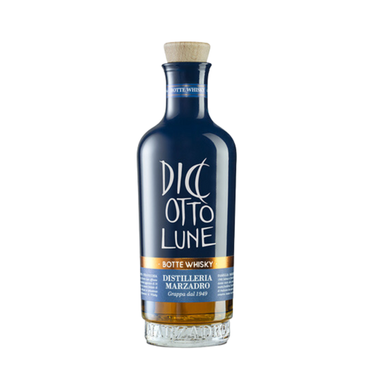 Distilleria Marzadro Diciotto Lune Grappa Riserva Botte Whisky 42% 500mL