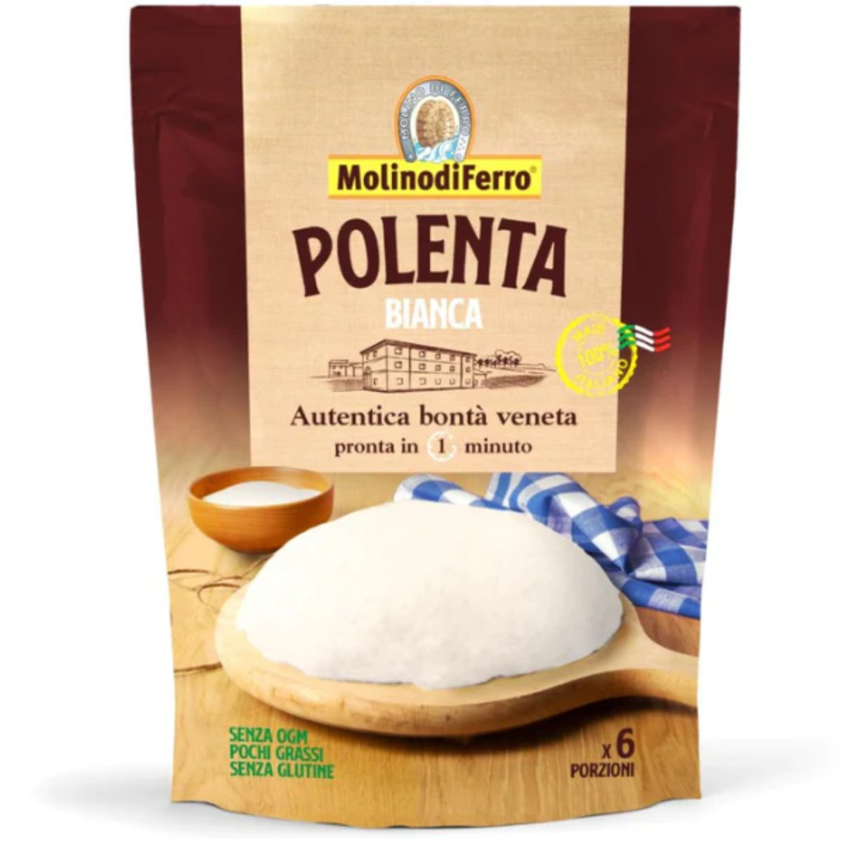 Molino di Ferro Instant 1 Minute White Polenta 360g