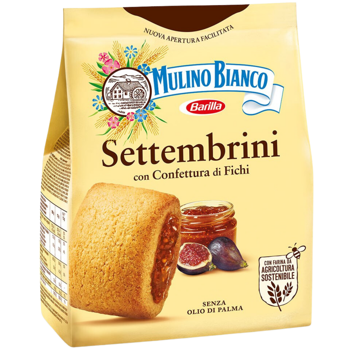 Mulino Bianco Settembrini 300g Italian wholegrain breakfast biscuits
