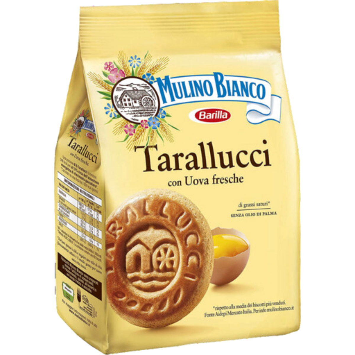 Mulino Bianco Tarallucci 350g Italian breakfast biscuits