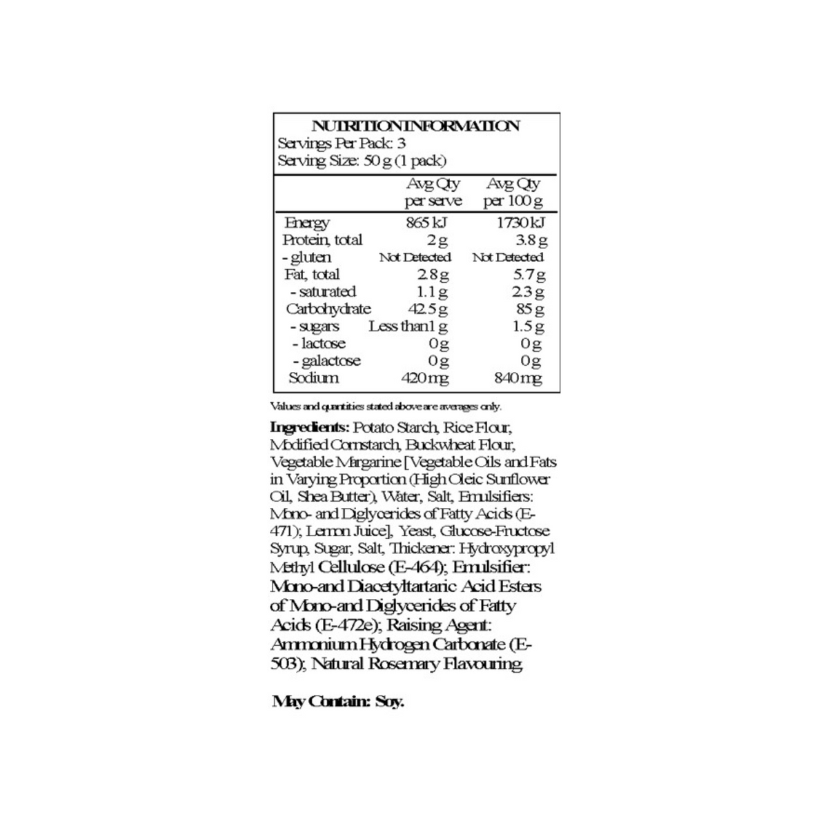 Schar Gluten Free Grissini - Breadsticks 150g