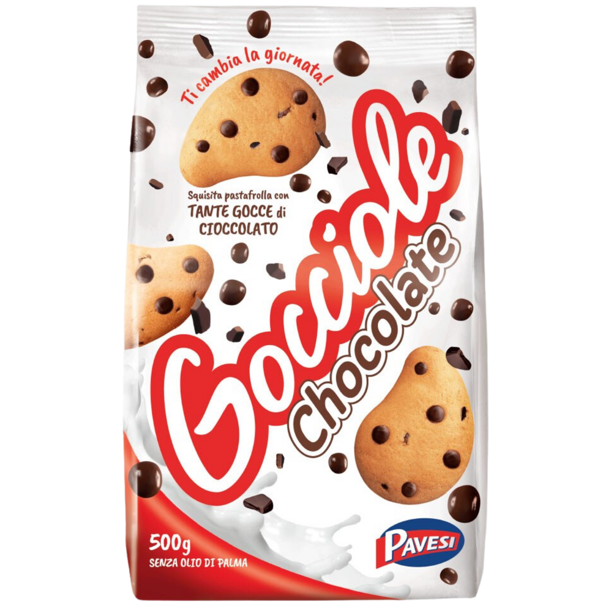 Pavesi Gocciole 500g Italian chocolate chip biscuits