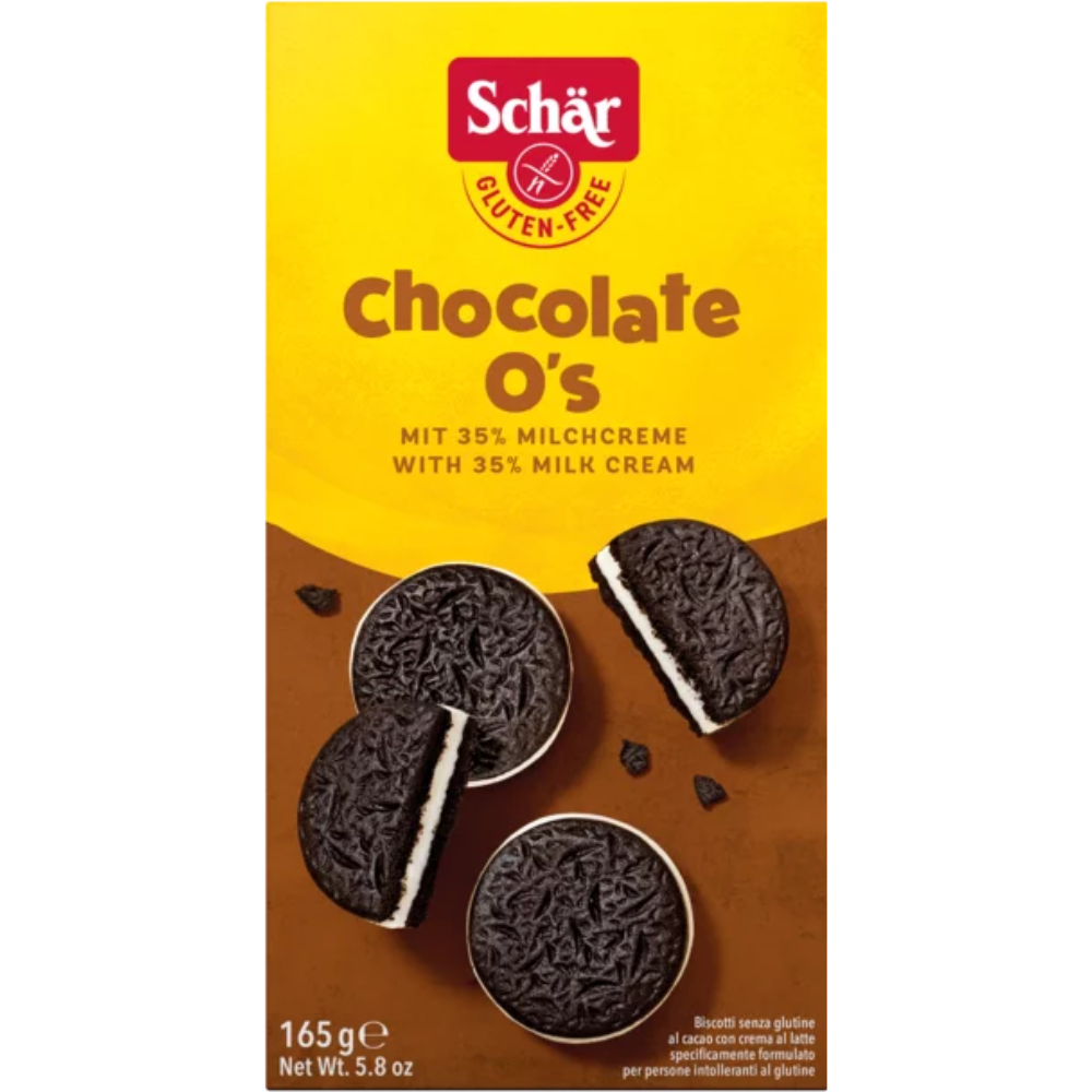 Schar Gluten Free Chocolate O`s 165g