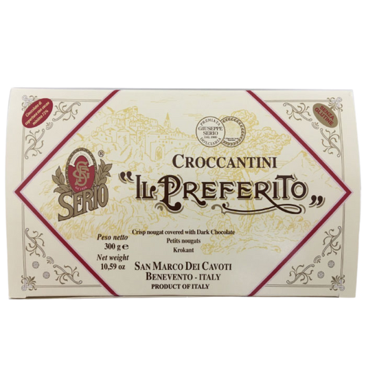 Serio IL PREFERITO Croccantini 300g dark chocolate Italian sweet
