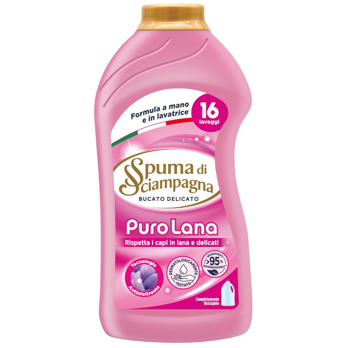 Spuma di Sciampagna Puro Lana - Wool & Delicate Garments Laundry Detergent 800ml